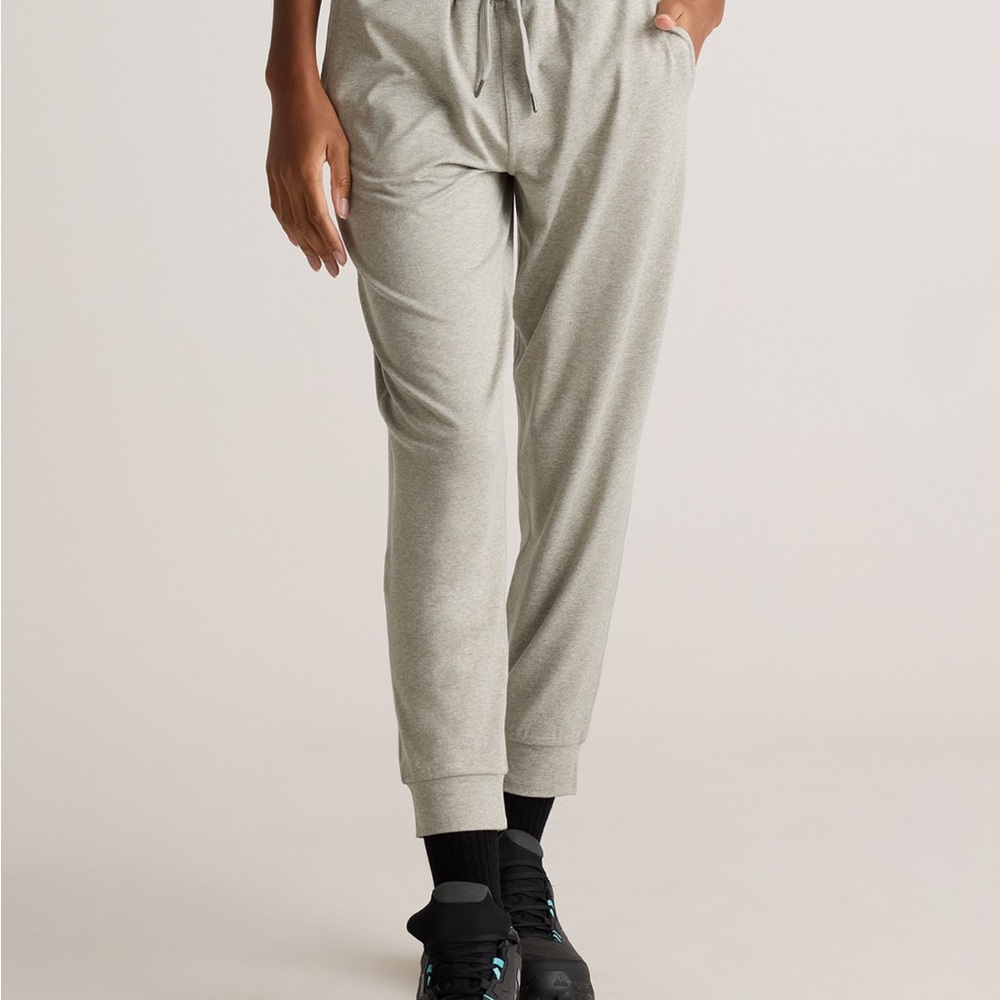 Quince Flowknit Mid-Rise Jogger Size Large